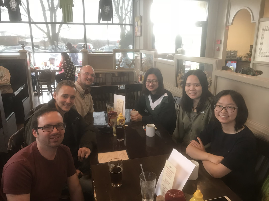 Celebrating Daisy's Master's defense