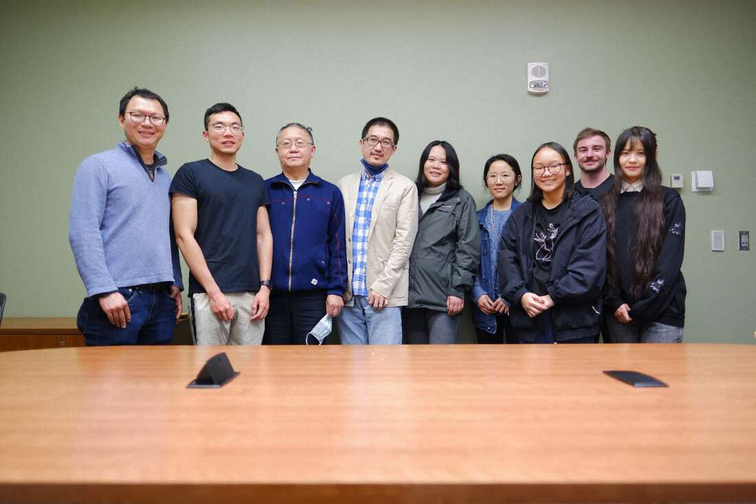 Farewell dinner for Dr. Aili Wang