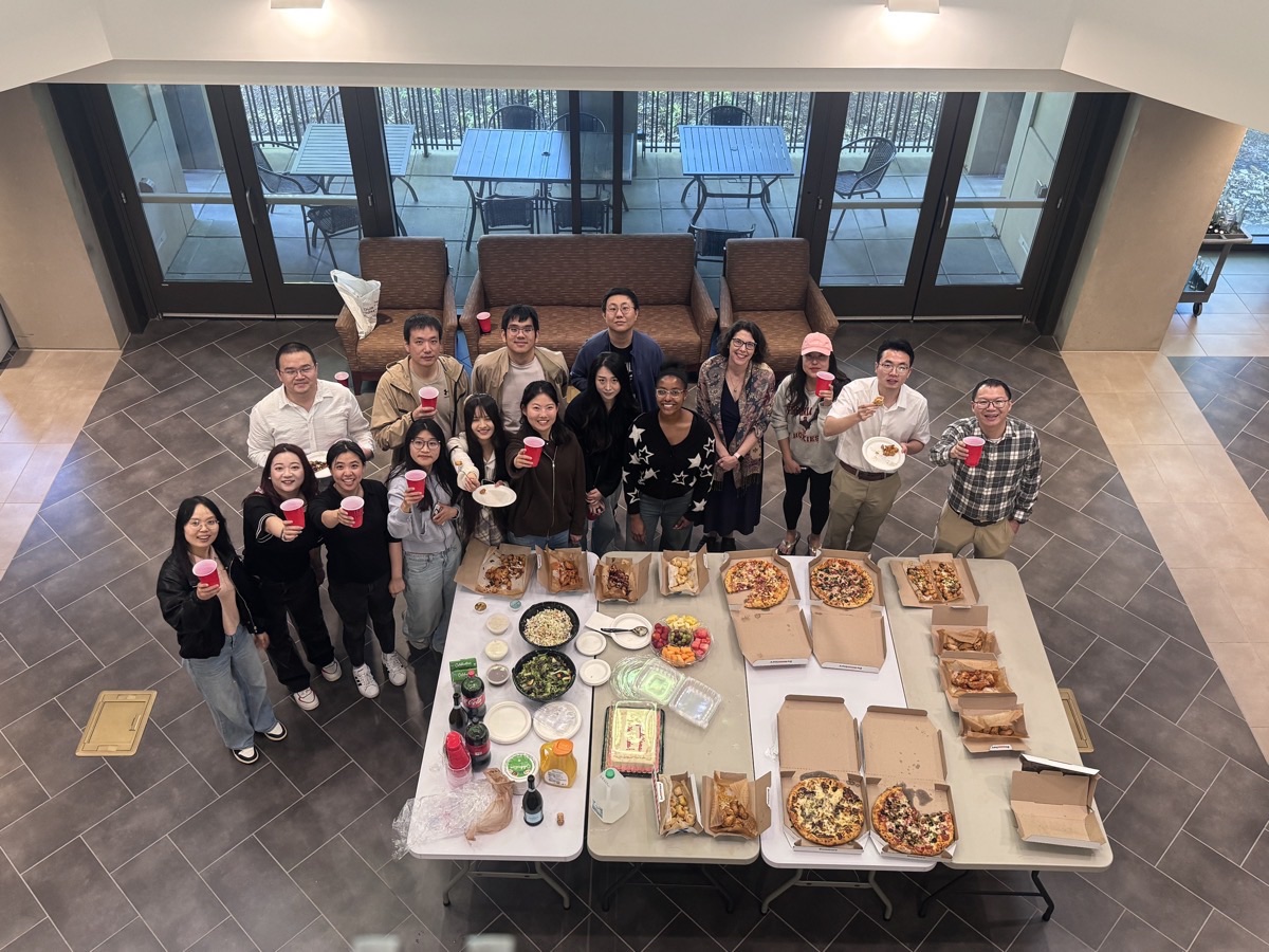 Group celebration photo